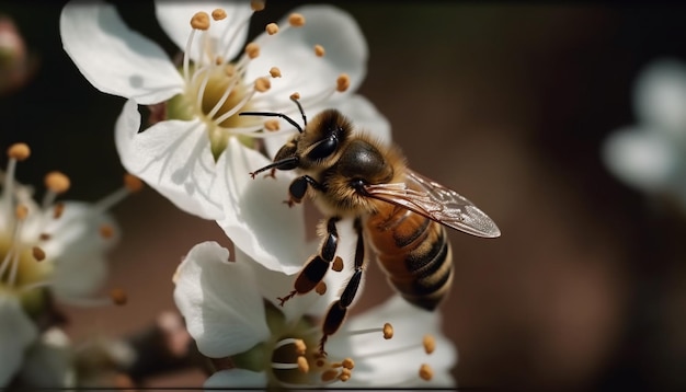 Biene auf einer Blume