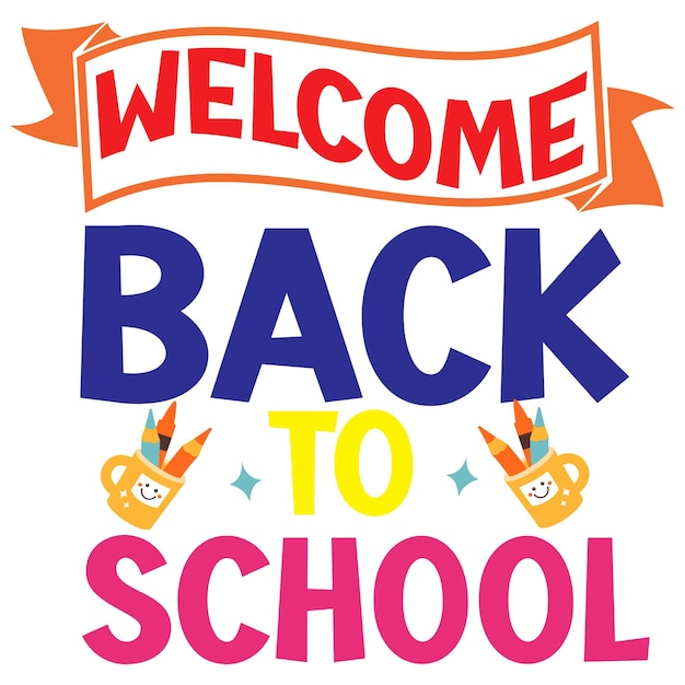 Bienvenido de vuelta a la escuela.