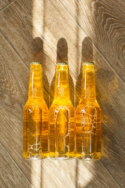 Ciderflaschen Einer Reihe Bilder Kostenloser Download auf Freepik