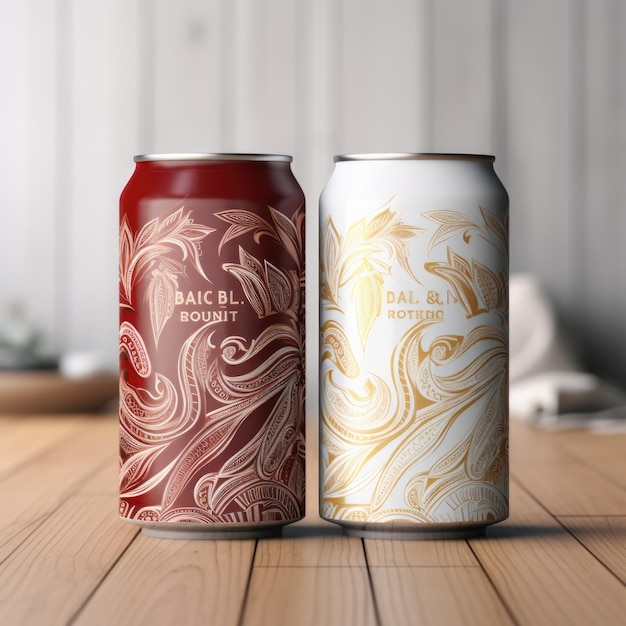 Bierbehälter-Mockup