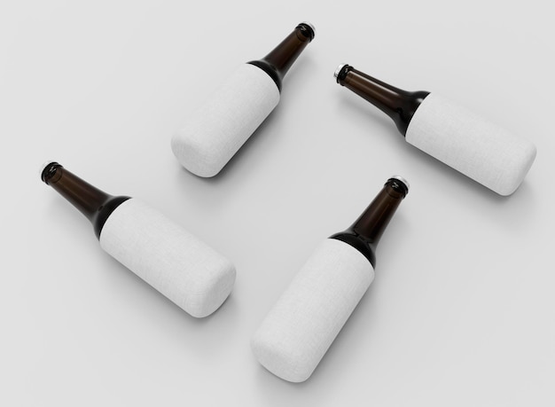 Bierflasche Koozie Set