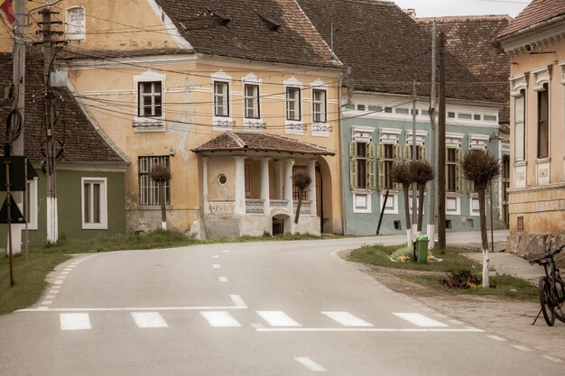 Biertan, ein sehr schönes mittelalterliches Dorf in Siebenbürgen, Rumänien. Eine historische Stadt in Rumänien