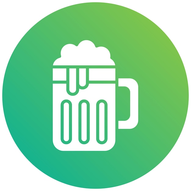 Biervektor-Ikonen-Design-Illustration
