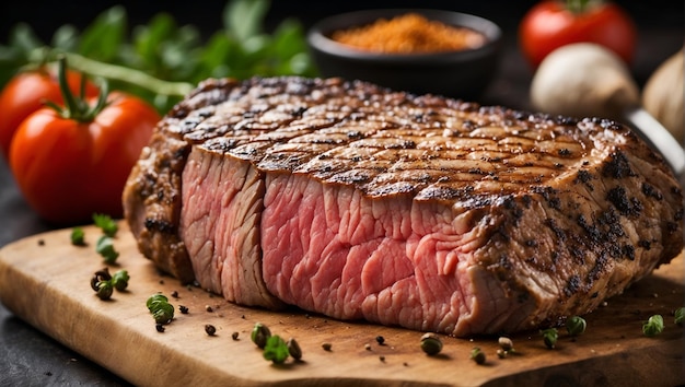 Foto bife de carne bovina