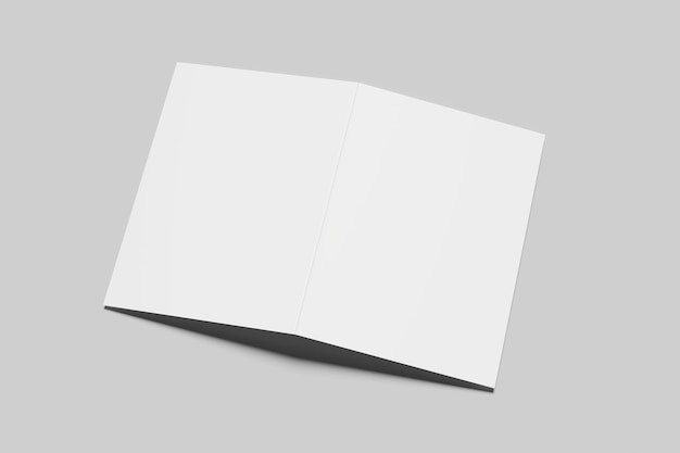 Bifold-Broschüre-Mockup