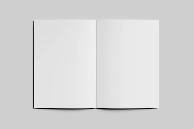 Bifold-Broschüre-Mockup