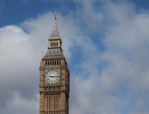 Big Ben in London