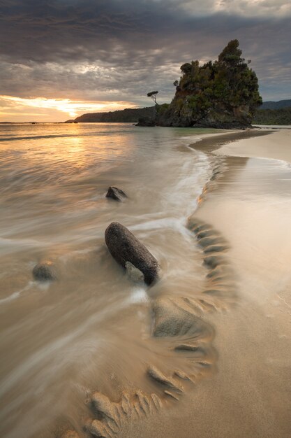 Foto big bungaree beach stewart island rakiura nueva zelanda