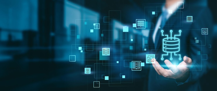 Foto big data-analysen analysieren informationen für die leistung und erstellen insight-berichte ziel der optimierung