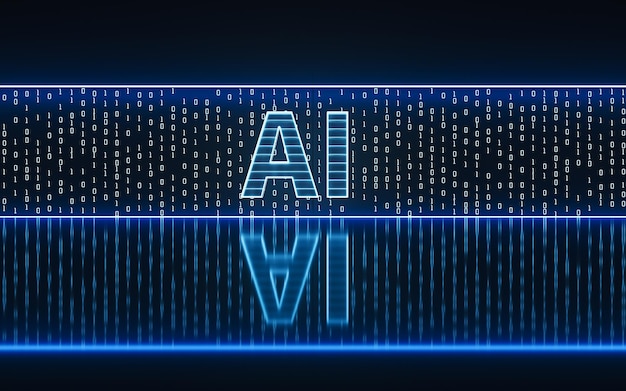 Big Data und KI-Technologie 3D-Rendering