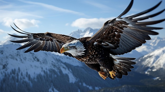 Big Eagle Wildlife Bird AI generiertes Bild