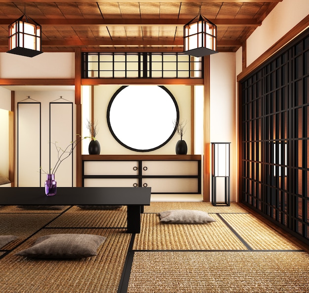 BIg roominterior design Japanses style