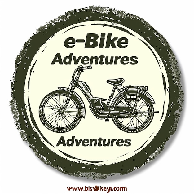 Foto bike logo template