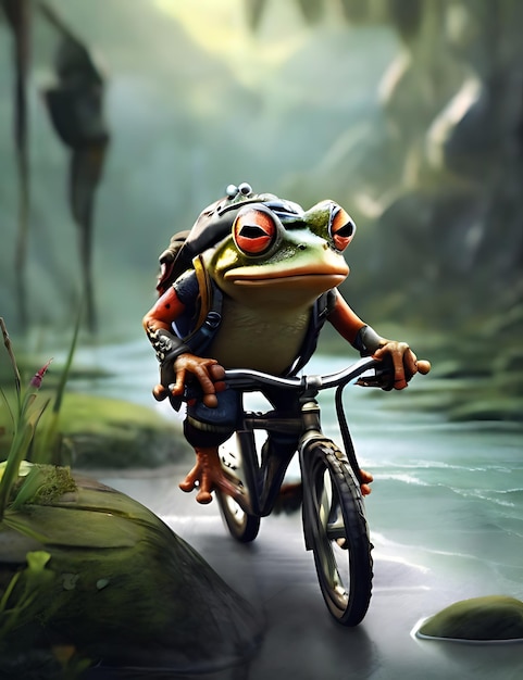Bike Right Punk Frogs (Frogs do Bike Right)