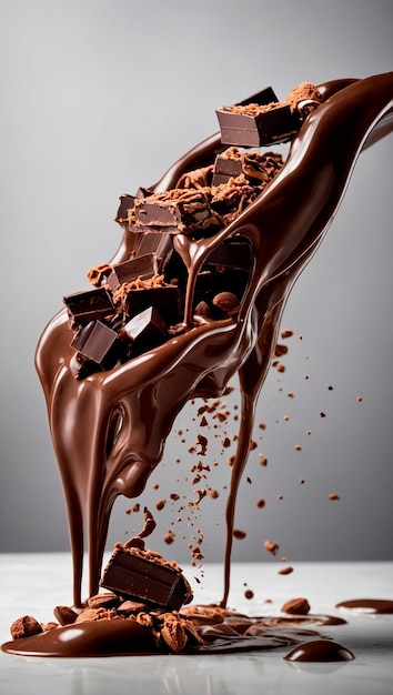 Bild der Milchschokoladenstange