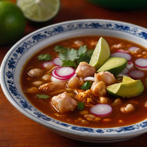 Bild des mexikanischen Speises Pozole