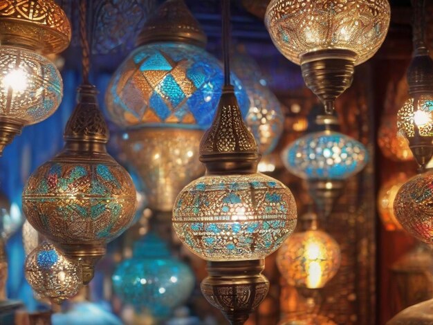 Bild einer schönen Ramzan-Lampe