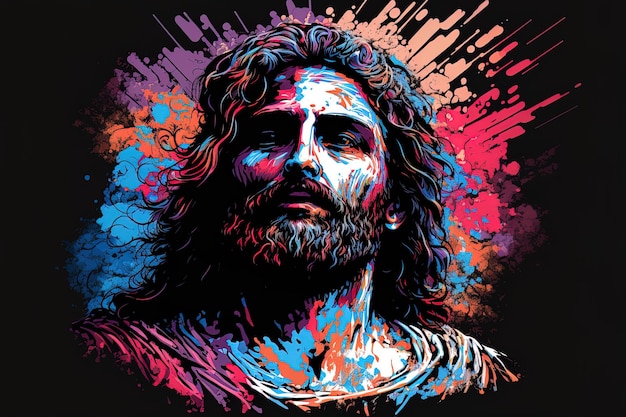 Bild für das Jesus-T-Shirt