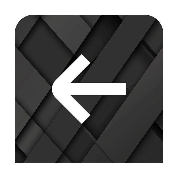 Foto bild-ikonen pfeil viereckig links schwarz rechteck hintergrund