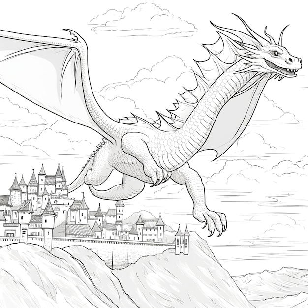 Schritt Schritt Einen Drachen Zeichnen Bilder - Kostenloser Download