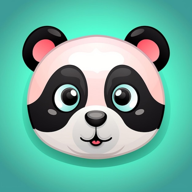 Bild Panda Gesicht Clipart