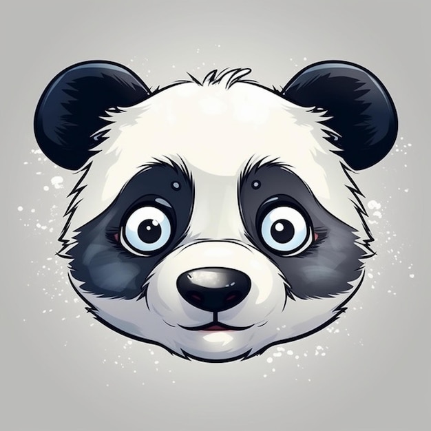 Bild Panda Gesicht Clipart