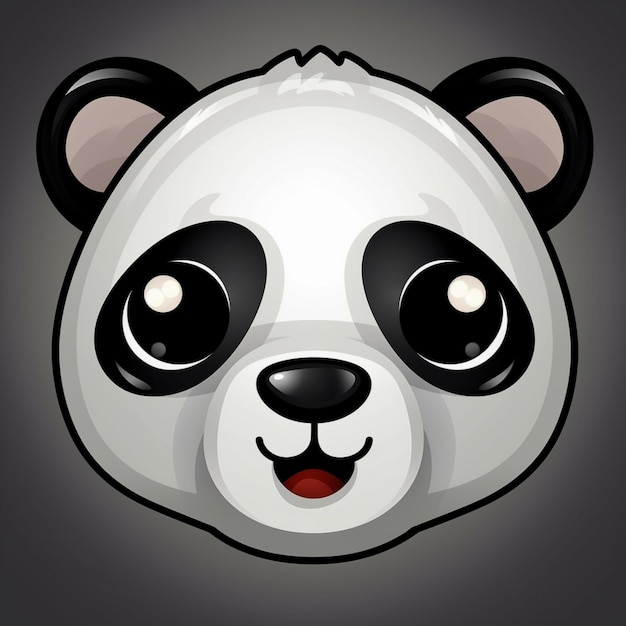 Foto bild panda gesicht clipart