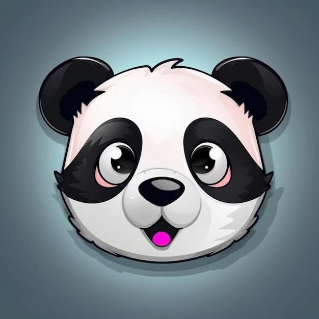 Bild Panda Gesicht Clipart