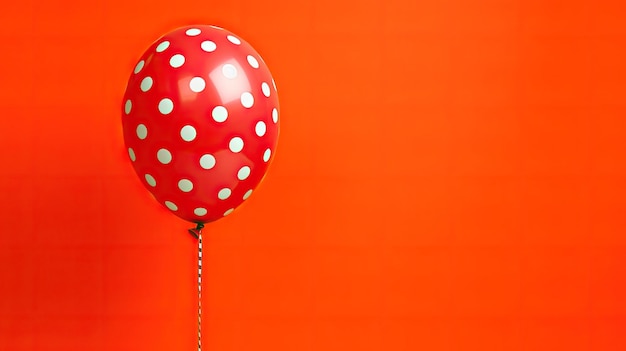 Bild von einem Ballon mit einem einfachen Hintergrund