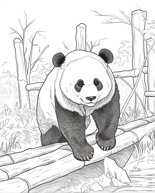 Foto bild von panda