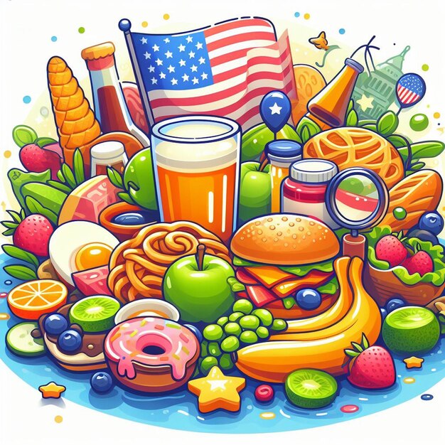 Bild von USA Food