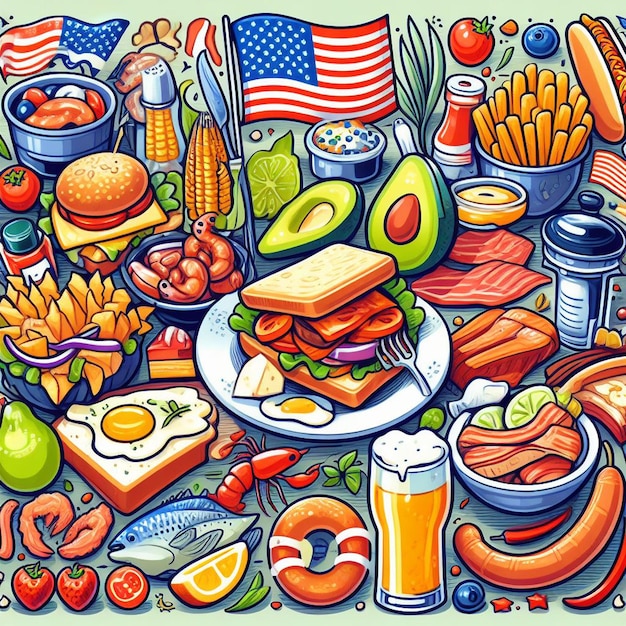 Bild von USA Food