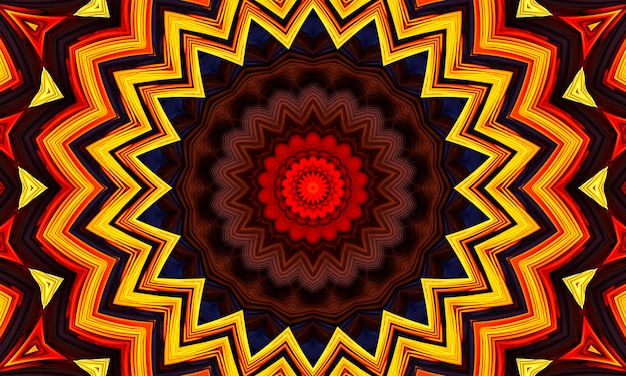 Bildbewegungsillusion 2021, Sternkaleidoskophintergrund. Schöne mehrfarbige Kaleidoskopbeschaffenheit. Einzigartiges Kaleidoskop-Design, einzigartige Form, wunderbare Textur, lila abstraktes Muster.