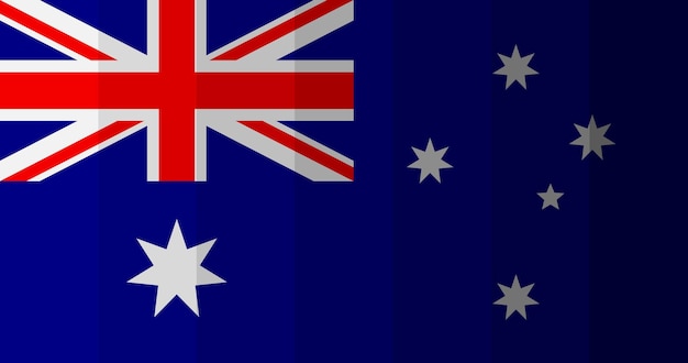 Bildhintergrund der australischen Flagge