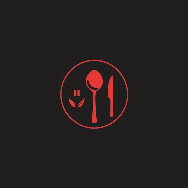 Foto bildmarkierungs-logo-design für ein restaurant