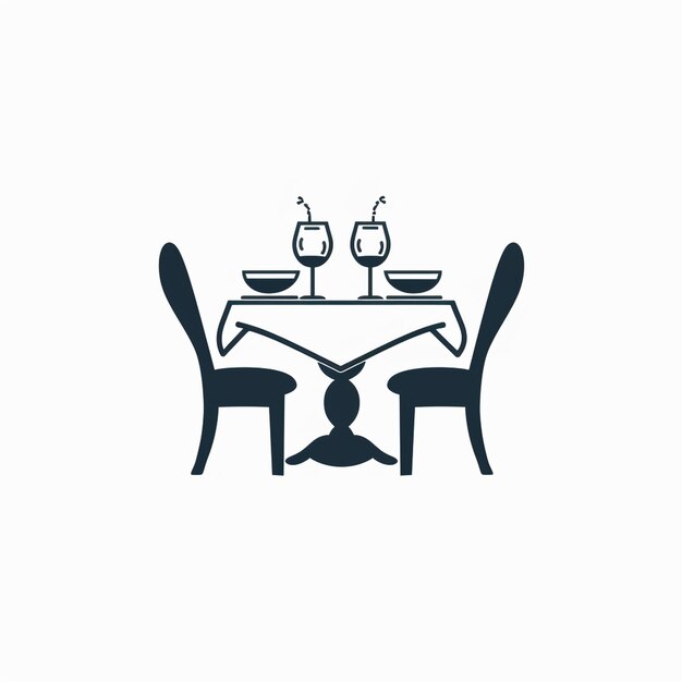 Foto bildmarkierungs-logo-design für ein restaurant