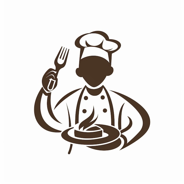 Foto bildmarkierungs-logo-design für ein restaurant