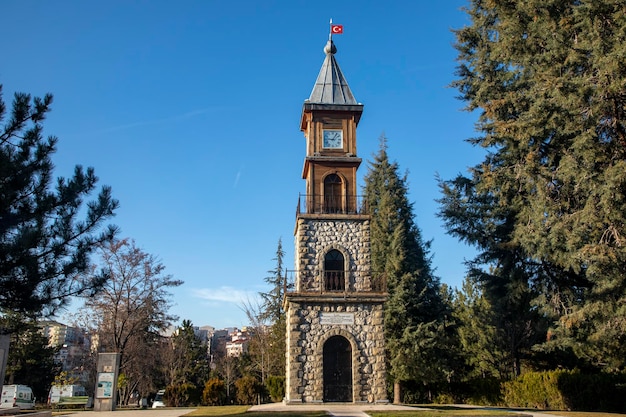 Bilecik Uhrturm, historischer Uhrturm. Bilecik - Türkei