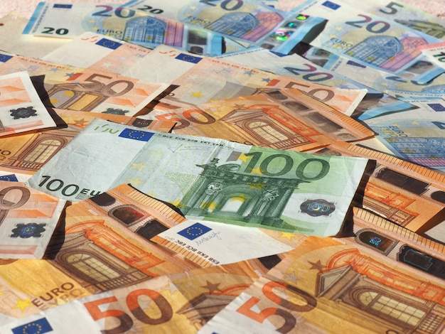 Billetes de euro, Unión Europea