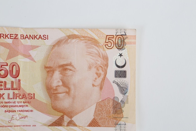 Billetes de lira turca moneda turca