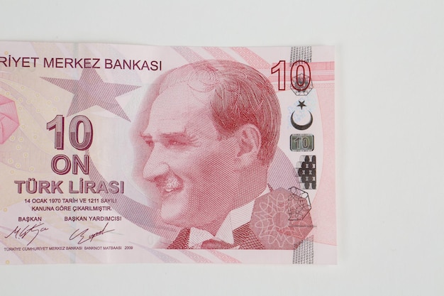 Billetes de lira turca moneda turca