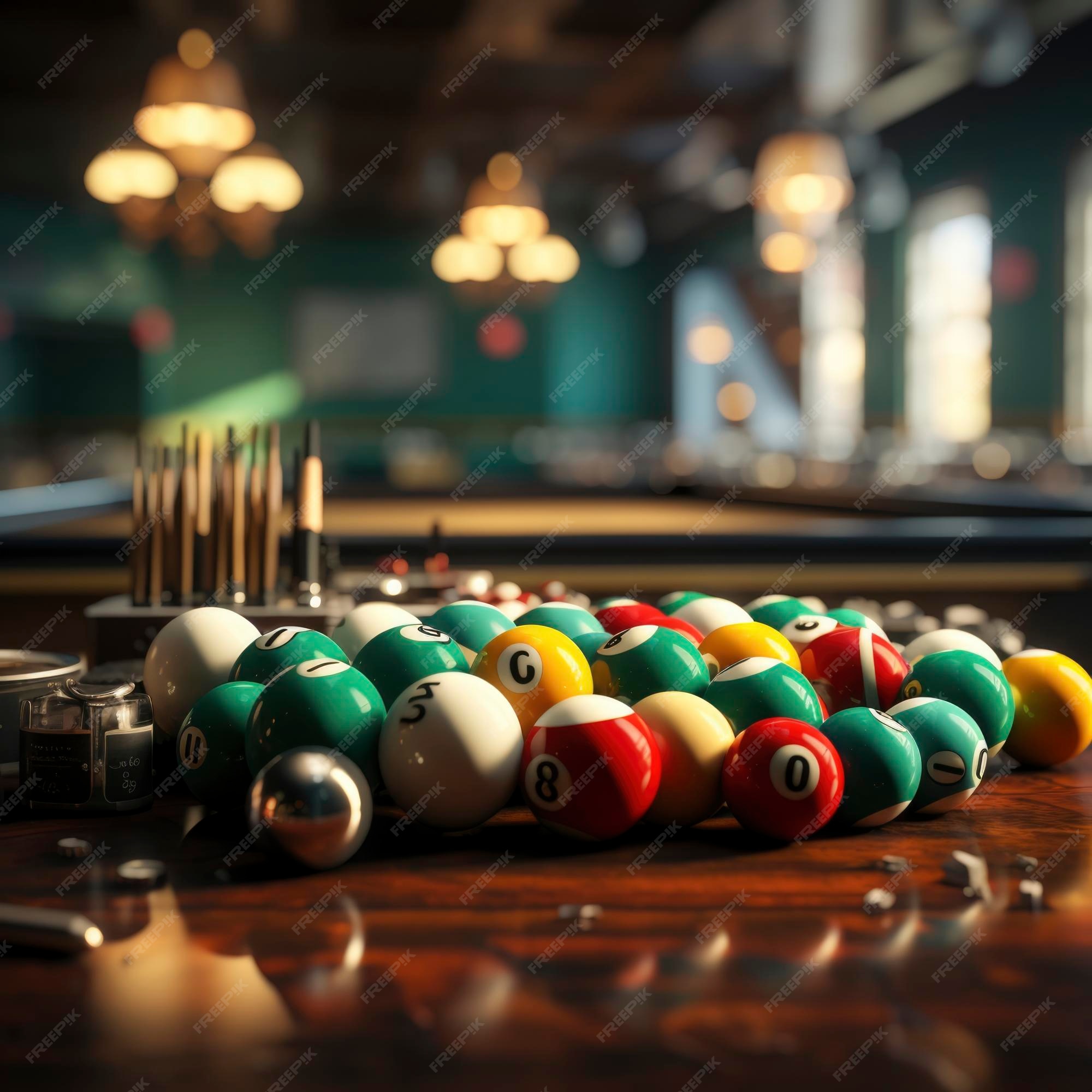 Billiard balls