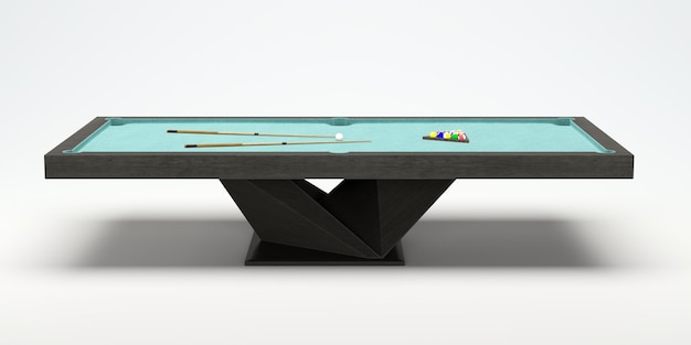 Foto billiard-tisch