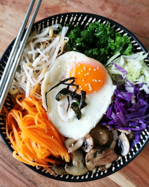 Bim bim bab coreano hecho en casa