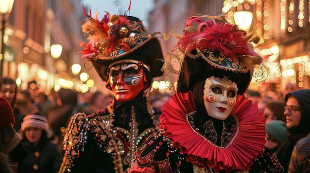 Binche Karnevals Großer Ball und Tanzabende