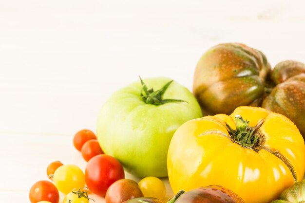 Bio-Erbstücktomaten vom Hinterhofbauernhof.