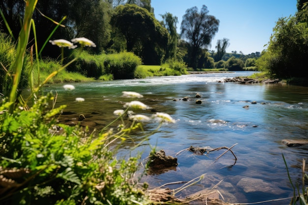 La biodiversidad a lo largo de un paraíso ribereño