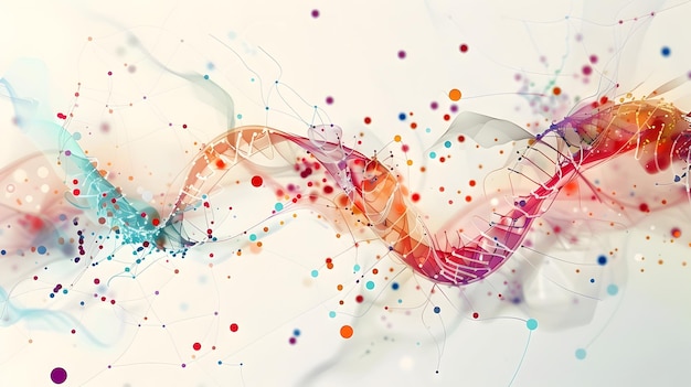 Foto bioinformática bridging biologia e ciência computacional em interpretação cativante