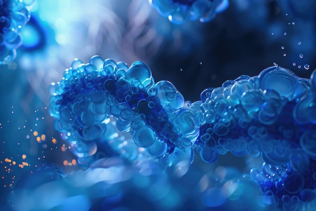 biología de la vida de las células azules medicina antecedentes de investigación molecular científica