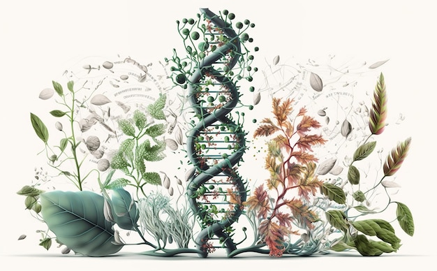 Biologielabor Natur und Wissenschaft Pflanzen- und Umweltstudie DNA-Gentherapie